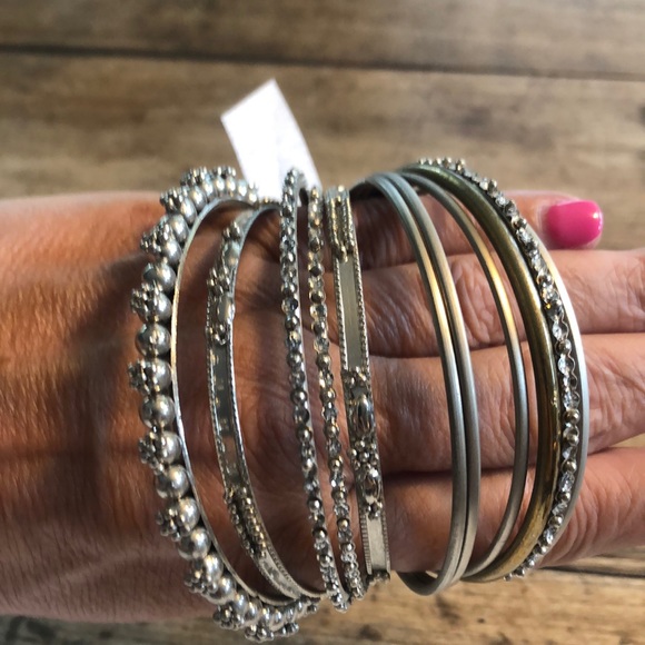 Nordstrom Jewelry - Nordstrom bangle set .